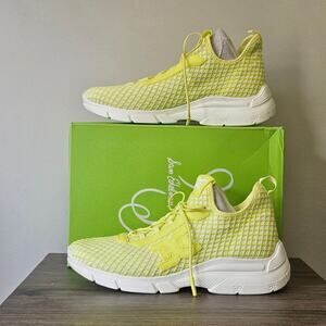 Sam Edelman Women's Knit Cami Sneakers  Size 9  Lime NWT